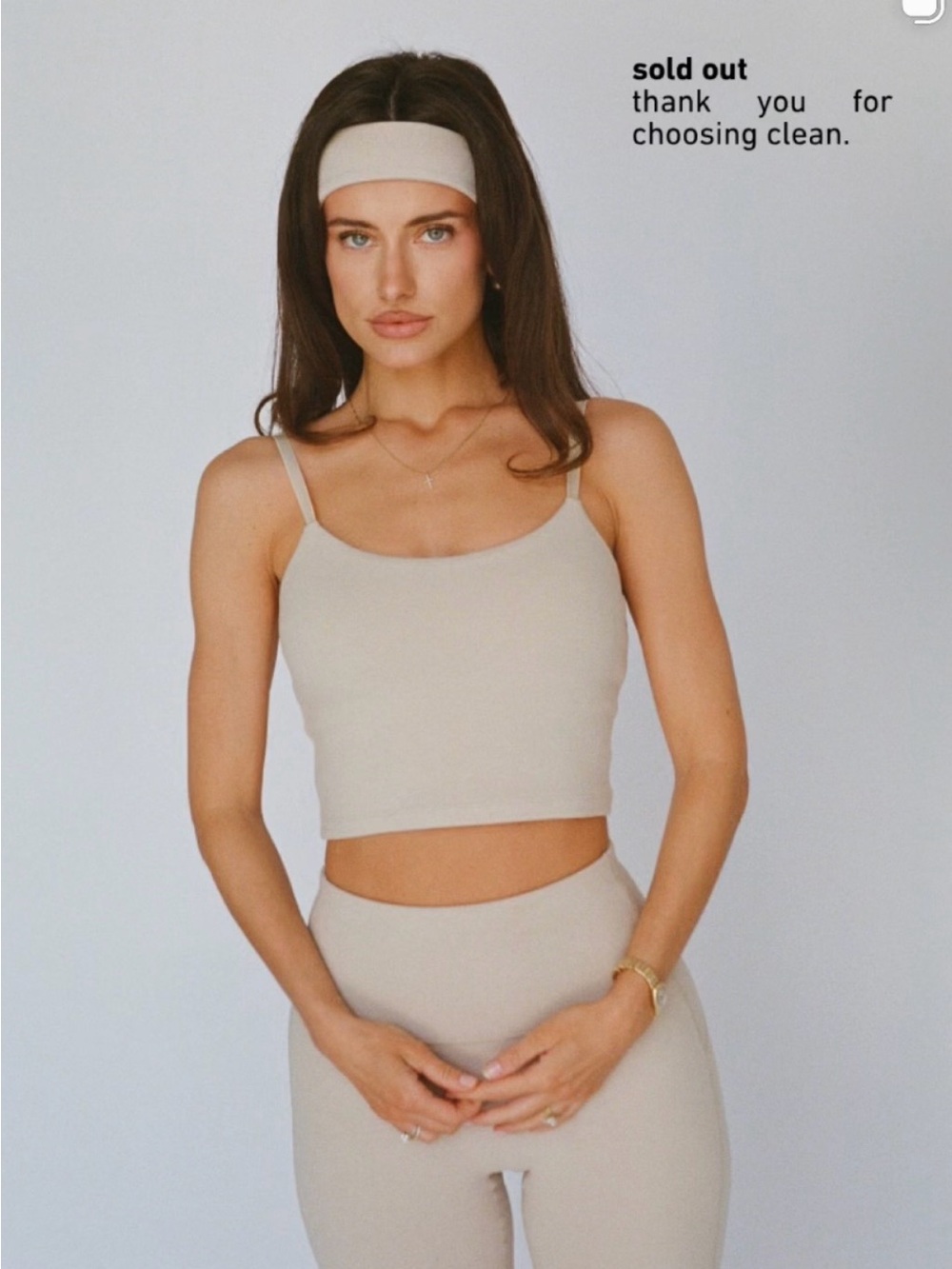 Layere Oat Organic Cotton Sports bra Brandnew